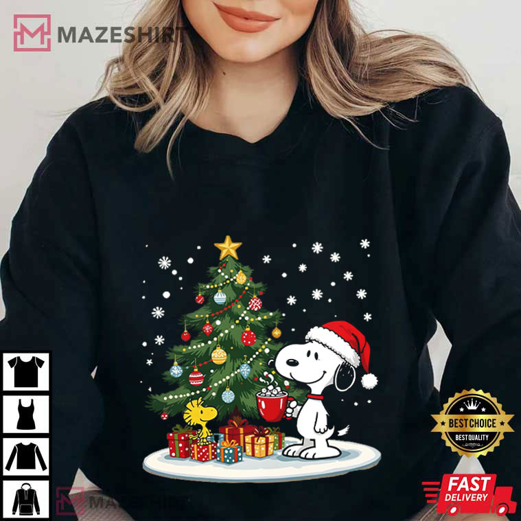 Christmas Snoopy Cartoon Holiday Season T-Shirt