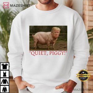 Quiet Piggy Resist Fascism Anti Trump Political T Shirt (4)