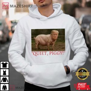 Quiet Piggy Resist Fascism Anti Trump Political T Shirt (3)