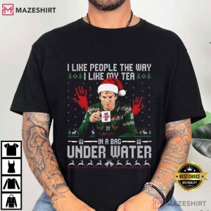 Dexter Morgan I Like People The Way I Like My Tea Christmas T-Shirt