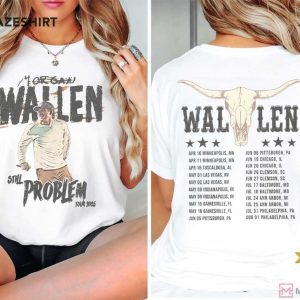 Morgan Wallen Still The Problem Tour 2026 Country Music T Shirt (4)