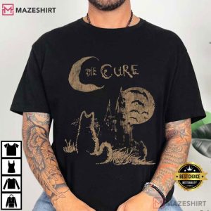The Cure Cat 90s Alt Indie Rock T-Shirt