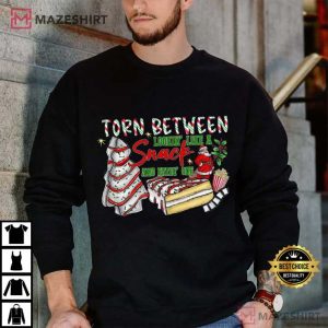 Torn Between Looking Like A Snack Or Eating One Christmas T Shirt (4)