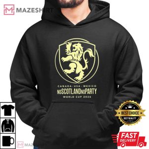 Scotland World Cup 2026 No Scotland No Party Football T Shirt (3)