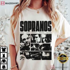 The Sopranos Classic TV Show Crime Series T Shirt (2)