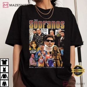 The Sopranos Family Vintage 90s T-Shirt