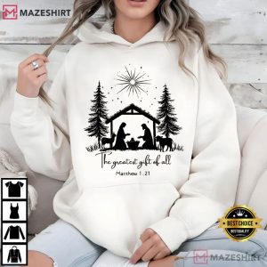 The Greatest Gift Of All Christian Christmas T Shirt (4)