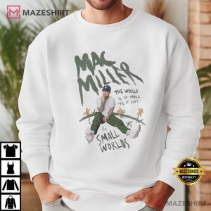 Mac Miller Small Worlds Illustration Hip Hop T Shirt (4)