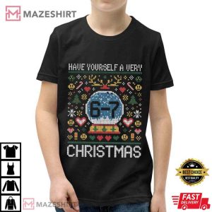 Have Yourself A Very Christmas 6 7 Pixel Art T Shirt (2)