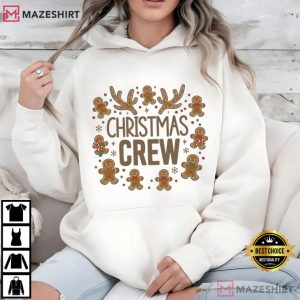 Gingerbread Crew Family Christmas Holiday T Shirt (3)