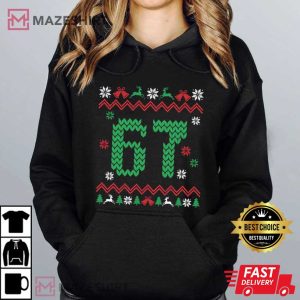 Santa Six Seven Ugly Christmas Sweater T Shirt (3)
