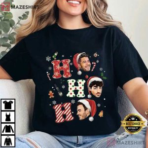 Ho Ho Ho JoBros Christmas 20th Anniversary Of Jonas Vintage T Shirt (2)