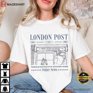 London Post Female Detective Cracks Case T-Shirt