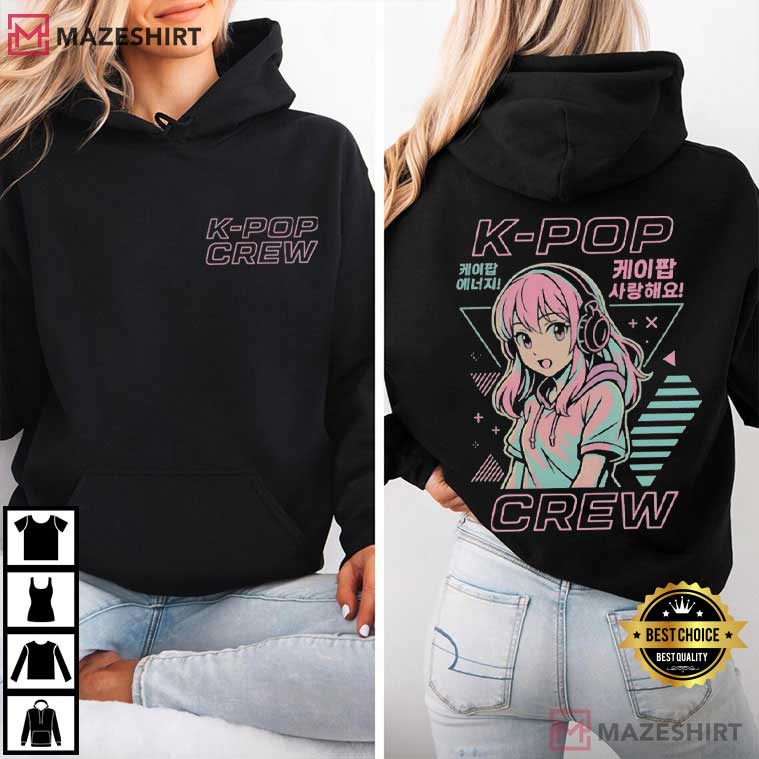 KPop Crew Bubblegum Girl T-Shirt KPop Crew Bubblegum Girl T-Shirt