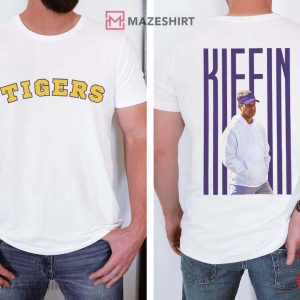 Lane Kiffin Louisiana State University Football Graphic T-Shirt