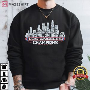 Los Angeles Baseball World Champions Team Series 2025 T Shirt (4)