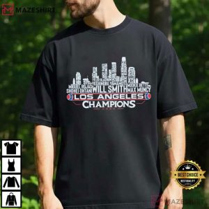 Los Angeles Baseball World Champions Team Series 2025 T-Shirt