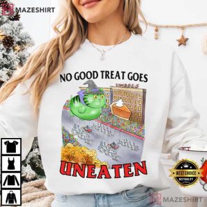 Cat Wizard No Good Treat Goes Uneaten T Shirt (4)