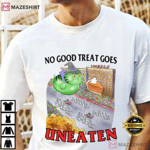 Cat Wizard No Good Treat Goes Uneaten T Shirt (1)