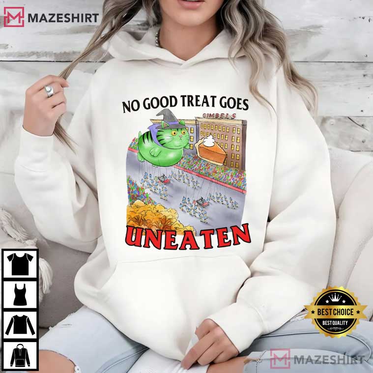 Cat Wizard No Good Treat Goes Uneaten T-Shirt Cat Wizard No Good Treat Goes Uneaten T-Shirt