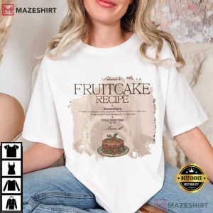 Sabrina Carpenter Fruitcake Recipe Album Music T Shirt (2)