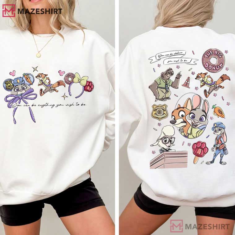 Zootopia Judy Hopps Nick Wilde Disney T-Shirt