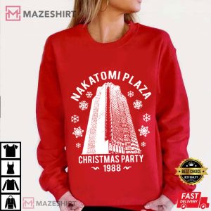 Die Hard Nakatomi Plaza Christmas Party Holiday Gift T Shirt (4)
