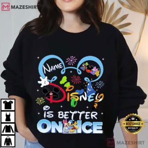 Mickey And Friends Disney On Ice 2026 Frozen Custom T-Shirt