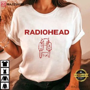 Radiohead Tour Retro 90s Music Band T Shirt (2)