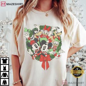 Mickey Mouse And Friends Christmas Magic Trip T Shirt (1)