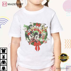 Mickey Mouse And Friends Christmas Magic Trip T Shirt (2)