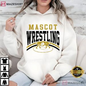 Mascot Wrestling Mom Loud And Proud Sports T Shirt (2)