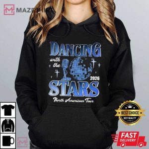 Ballroom Dancing With The Stars Tour 2026 Dance Show T Shirt (4)