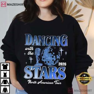 Ballroom Dancing With The Stars Tour 2026 Dance Show T Shirt (1)