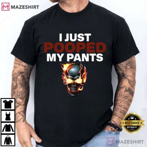 I Just Pooped My Pants Funny Brain Rot Meme T Shirt (2)