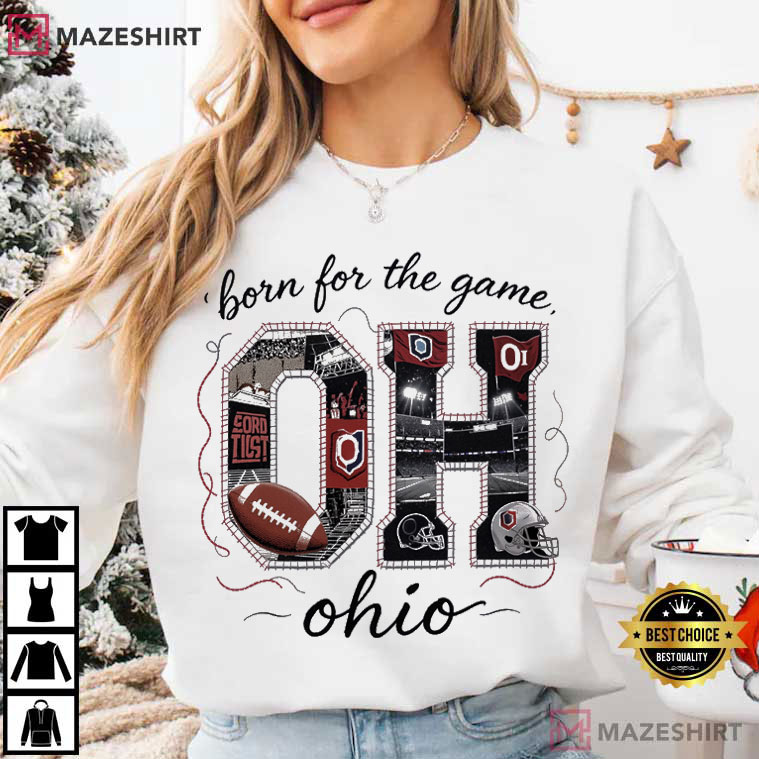 Ohio Football Pride Field Energy Game Day T-Shirt Ohio Football Pride Field Energy Game Day T-Shirt