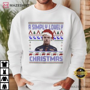Max Verstappen A Simply Lovely Max Christmas F1 T Shirt (2)