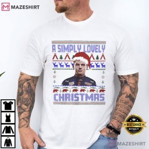 Max Verstappen A Simply Lovely Max Christmas F1 T Shirt (3)