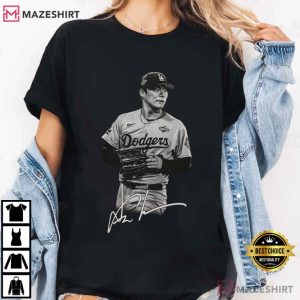 Yoshinobu Yamamoto Los Angeles MLB World Series Champions T Shirt (3)
