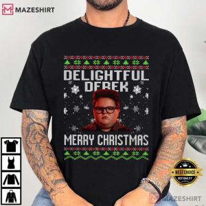 Stranger Things Delightful Derek Merry Christmas Ugly T Shirt (1)
