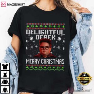 Stranger Things Delightful Derek Merry Christmas Ugly T Shirt (2)