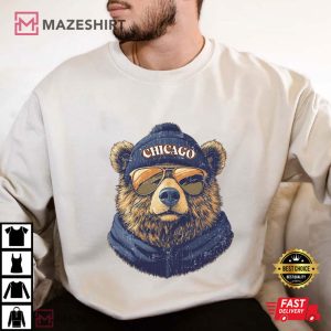 Chicago Bears Football Vintage Game Day Fan Gear T Shirt (4)