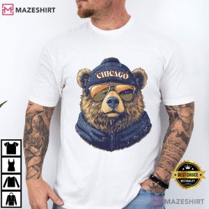 Chicago Bears Football Vintage Game Day Fan Gear T Shirt (1)