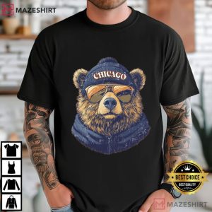 Chicago Bears Football Vintage Game Day Fan Gear T Shirt (2)