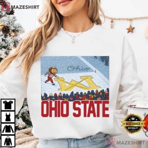 Brutus Ohio State Snow Fan Football T Shirt (4)