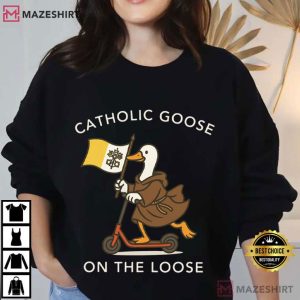 Catholic Religious Silly Goose Funny T Shirt (3)