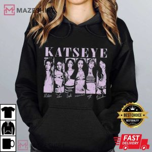 Katseye Kpop Music Beautiful Chaos Fan Gift T Shirt (3)