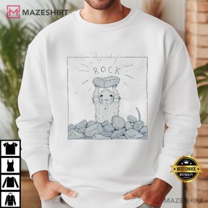 Rock Rat Cute Graphic T Shirt (4)