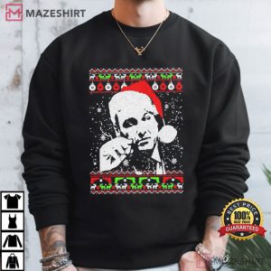 Tony Soprano Ugly Christmas Funny Mafia Holiday T Shirt (4)