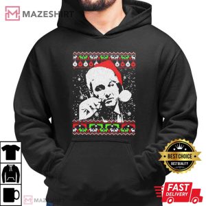 Tony Soprano Ugly Christmas Funny Mafia Holiday T Shirt (3)